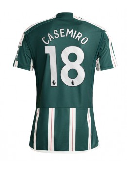 Moški Nogometna dresi replika Manchester United Casemiro #18 Gostujoči 2023-24 Kratek rokav